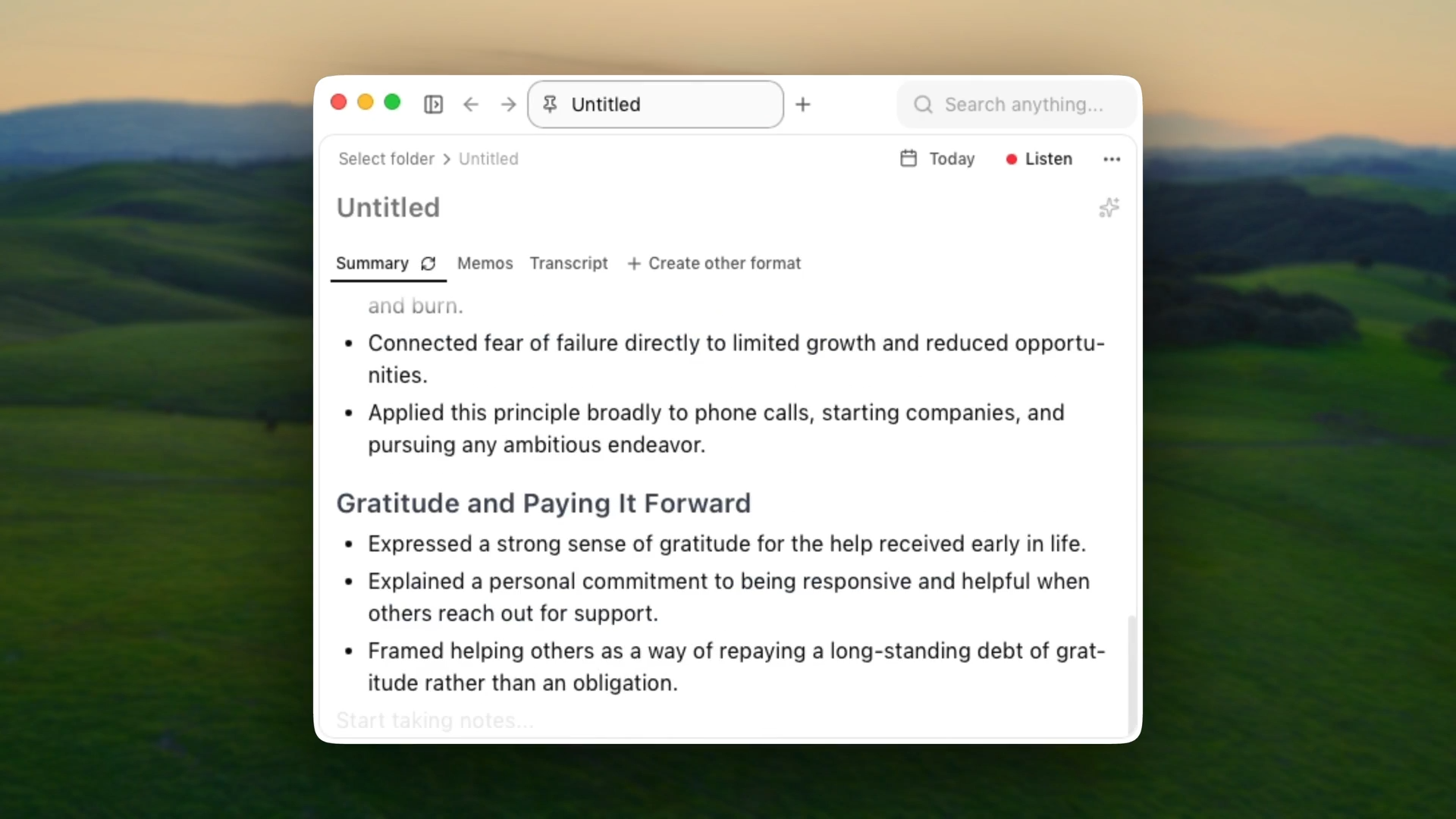 Anarlog review